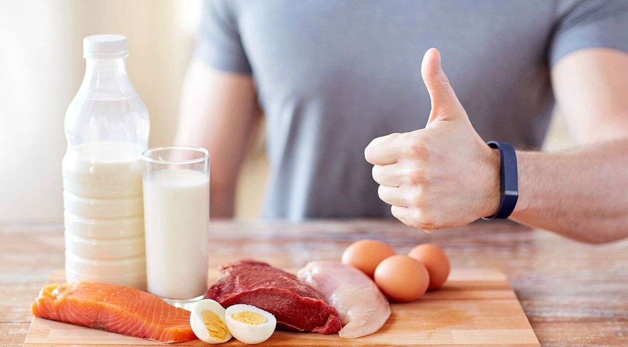 Foods rich in protein are good for health